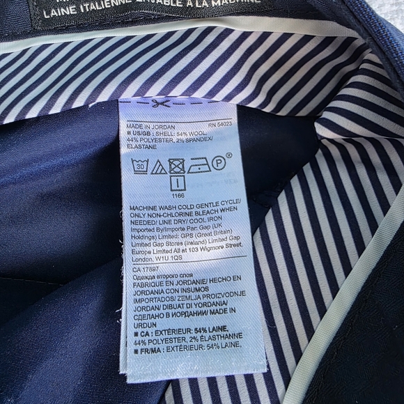 Banana Republic Navy Avery Pants - Picture 4 of 12